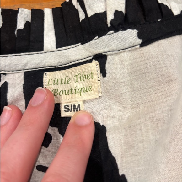 (980)*FLORAL FLOWY DRESS* - Picture 4 of 6